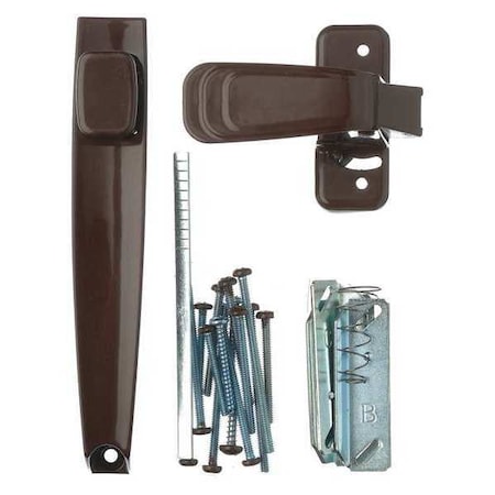 Push Button Handle, Brown, Heavy Duty MPN:V444-2BN