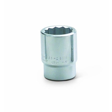 3/4 in Drive, 31mm Metric Socket, 12 Points, 3/4 in. Dr, 31mm, MPN:61-31MM