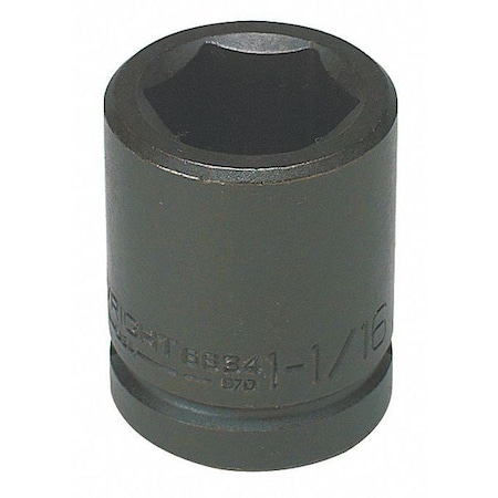 3/4 in Drive Impact Socket Standard Socket, black oxide, 2 in MPN:6864