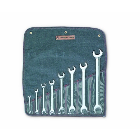 Open End Wrench 8 Piece Set - Full Polis MPN:738