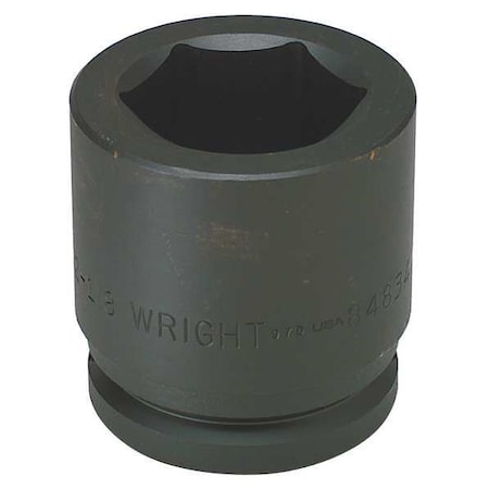 Impact Socket, 1-1/2 In Drive, 52mm, 6 pt, Black Oxide MPN:848-52MM