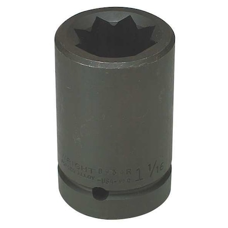Impact Socket, 1 In Drive, 3/4 In, 8 pt MPN:8924R
