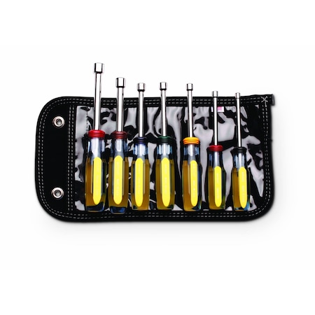 Nut Driver 7 Piece Set Hollow Shaft w/Po MPN:9212