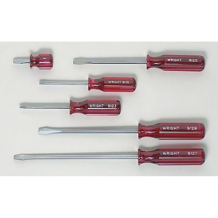 Screwdriver Set, w/Pouch, 6 pcs. MPN:9464