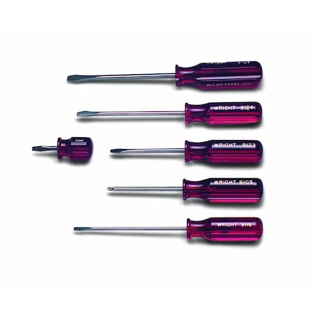 Phillips and Slotted ScrewDrr 6 Pc Set MPN:9477
