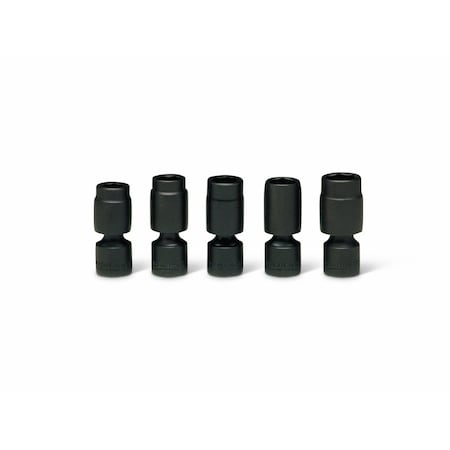 5-Pc 3/8DR Metric Universal Power Socket Sets MPN:351