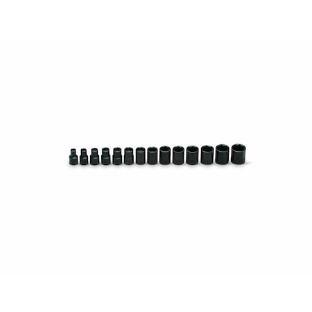 14-PC. 3/8DR. Impact Metric Socket Set- MPN:359