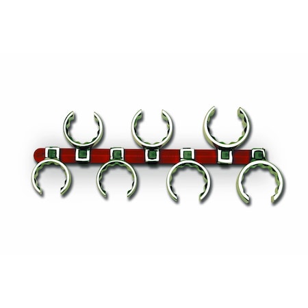 15PC. Flare Nut Crowfootwrench Set 1/2