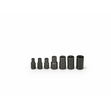 7PC. Torx Bit Set w/Cliprail E-6-7-8-10- MPN:9297