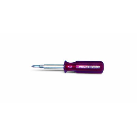 Four-Way Flip Screwdriver In Display MPN:9180