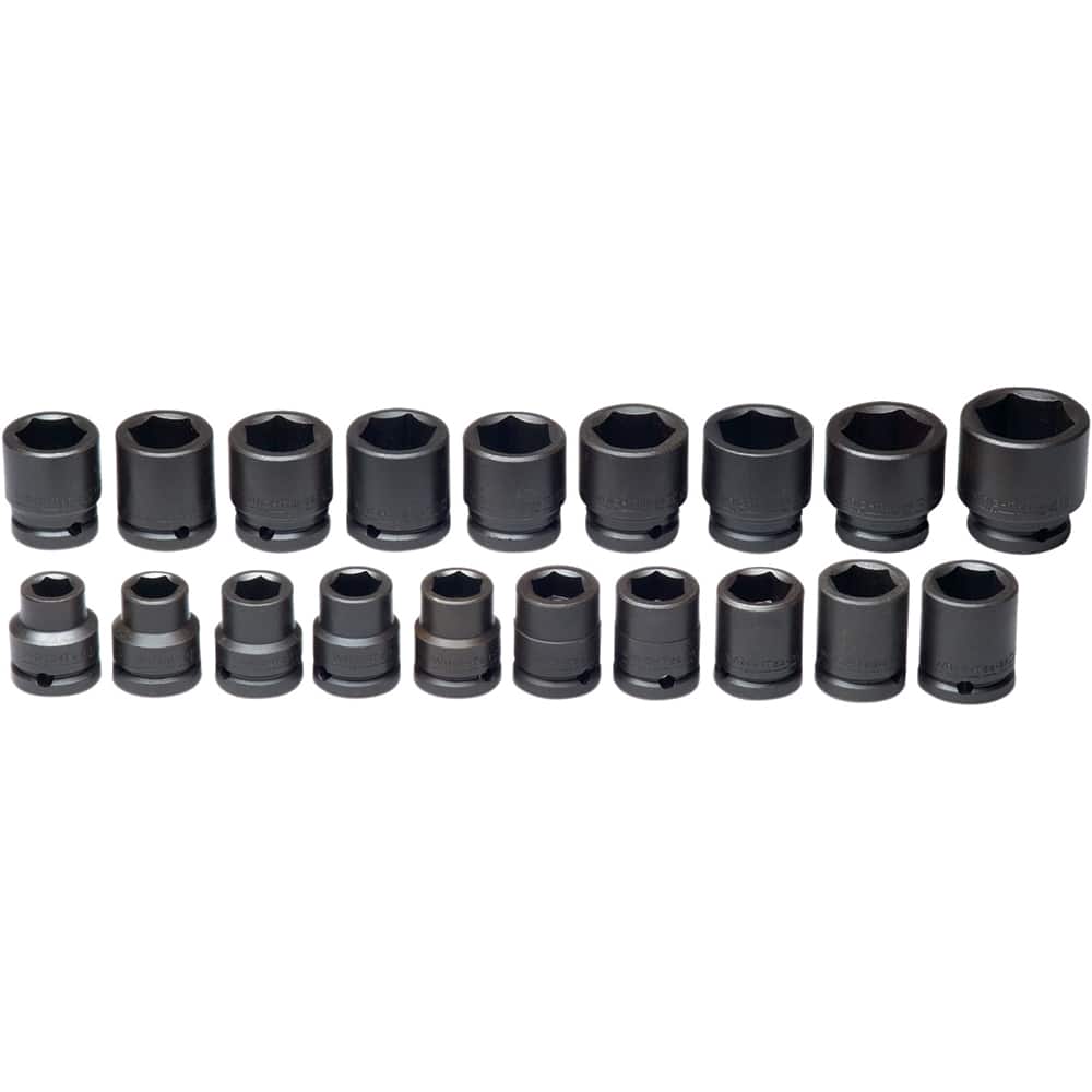 Socket Set: 19 Pc MPN:655