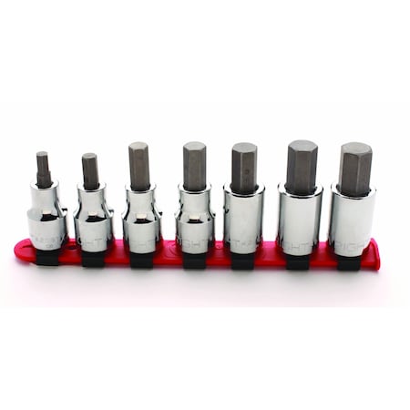 7-PC. 1/2DR. Hex Bitsocket Set MPN:405