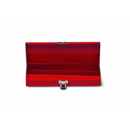 Tool Box Red, Metal w/Chrome Catch - 13 MPN:13