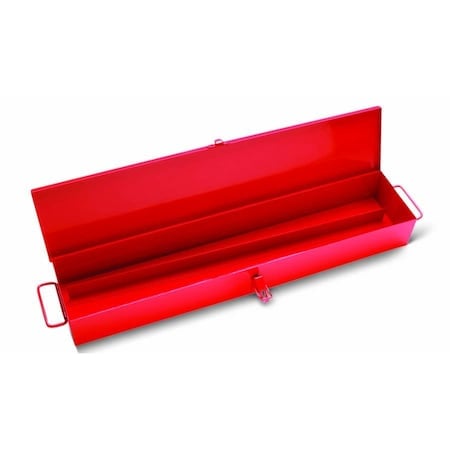 Tool Box Red, Metal w/Two Hasp MPN:237