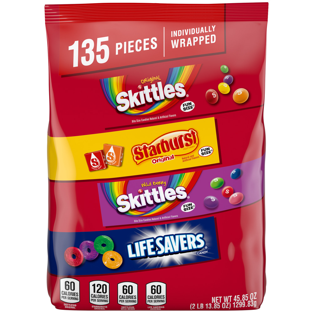 Mars Mixed Sugar Fun Size Variety, 45.85 Oz MPN:022000296887