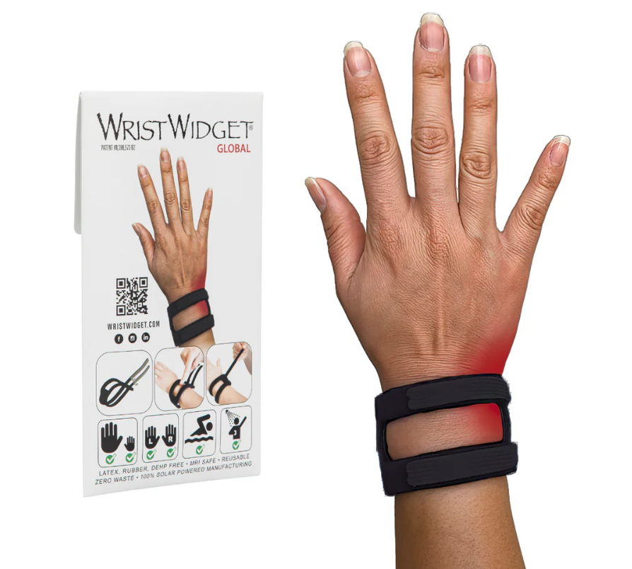 Example of GoVets Wrist Widget brand