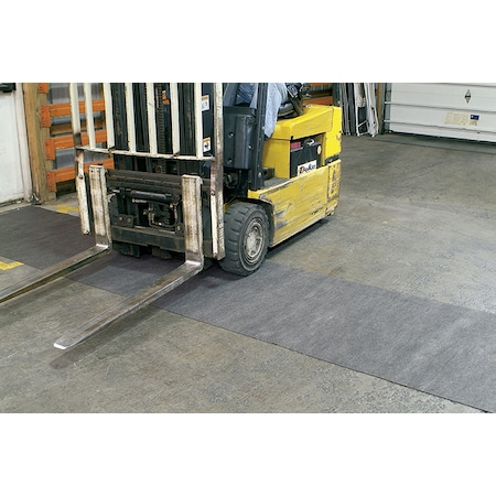 Sorbent Rug, Universal, 36 in x 300 ft, Gray MPN:410