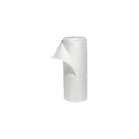 Sorbent Roll, Oil, 30 in x 150 ft, White MPN:7124