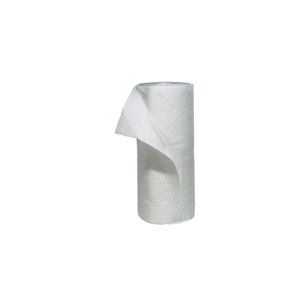 Sorbent Roll, Oil, 30 in x 150 ft, White, Fine Fiber MPN:7220