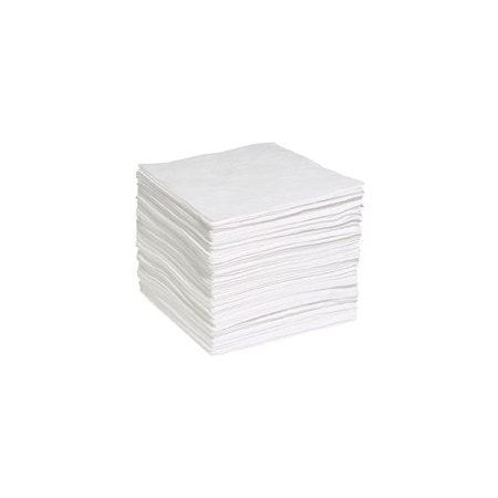 Sorbent Pad, Oil, 15 in x 19 in, White, 200 PK MPN:7720