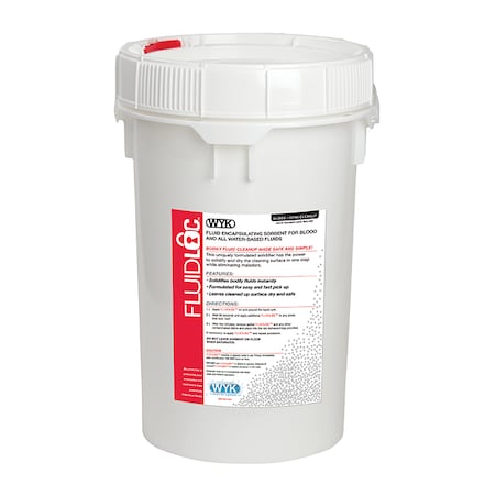 Blood Clean-Up, Screw Top Pail, 6.5 gal. MPN:833