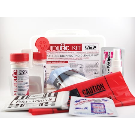 Spill Kit, Blood, Body Fluids/Opim Deluxe MPN:8626