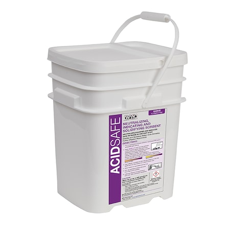 Acidsafe, 20 lb., 5.3 gal. Flip Top Pail MPN:AN3030