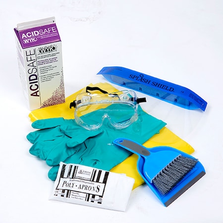 Battery Acid Spill Kit, Mini, PK4 MPN:AS1503