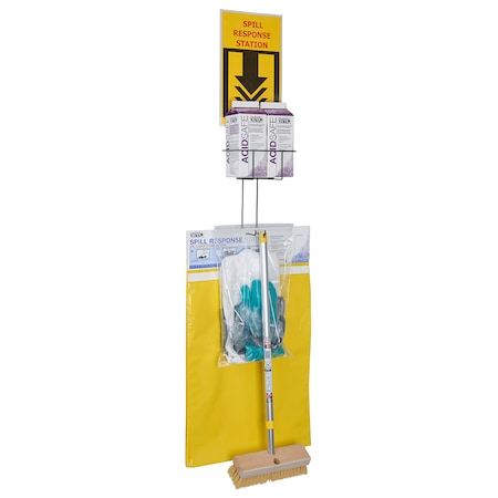 Spill Station, Acidsafe, Wall Mnt, Battery MPN:AS3201