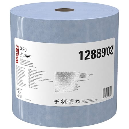 Wypall X90 Ext Cloth Reusable Blue 450 Sheets MPN:12889
