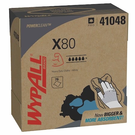 Wypall X80 Scottcloth Popup Wht 8.34
