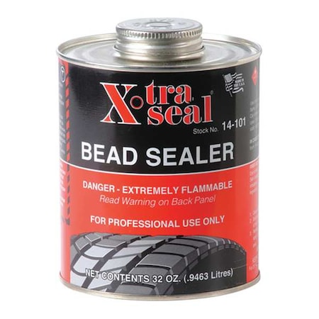 Tire Bead Sealer, 32 oz Can, Liquid, Black MPN:800530