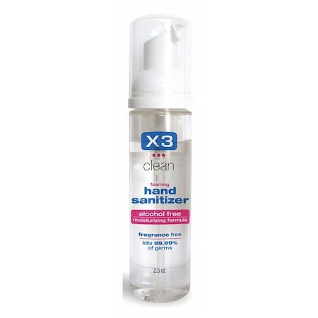 Hand Sanitizer, Size 2.5 oz., Foam MPN:10002