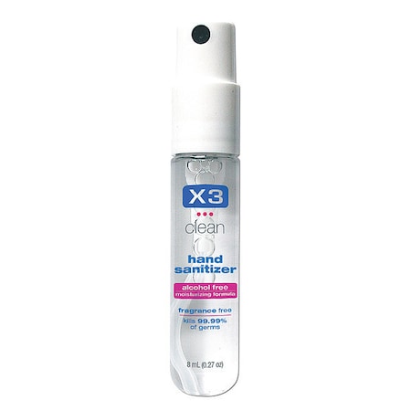 Hand Sanitizer, Size 0.27 oz., Spray MPN:10020