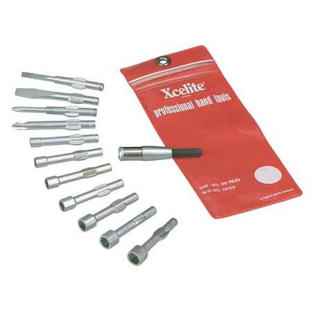 Stubby Blade Bit Set, Pieces 12 MPN:99PA50N