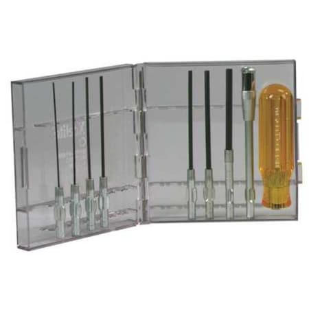Prec. Screwdriver Set, Hex, Metric, 9 pcs. MPN:99PS41MMN