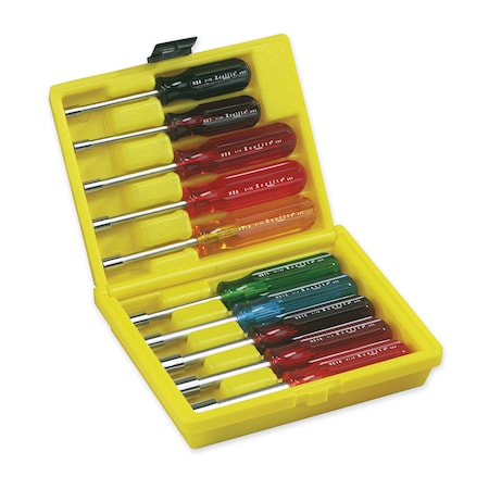 Nut Driver Set, 10 pcs. MPN:HS618N