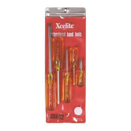 5Piece Round Phillips Screwdriver Set S MPN:SDX22N
