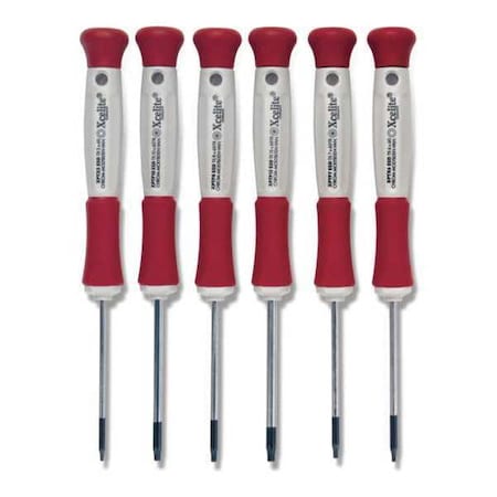 Precision Torx Screwdriver Torx® #5, #6, #7, #8, #10, #12 MPN:XPTX600