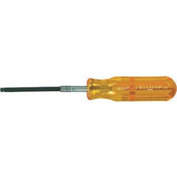 Hex Drivers; Ball End: Yes ; Handle Type: Screwdriver Blade ; Blade Length: 6.625in; 102mm ; Handle Color: Yellow ; Features: Will Engage Screw Head From Any Angle ; UNSPSC Code: 27111701 MPN:LN22BPN