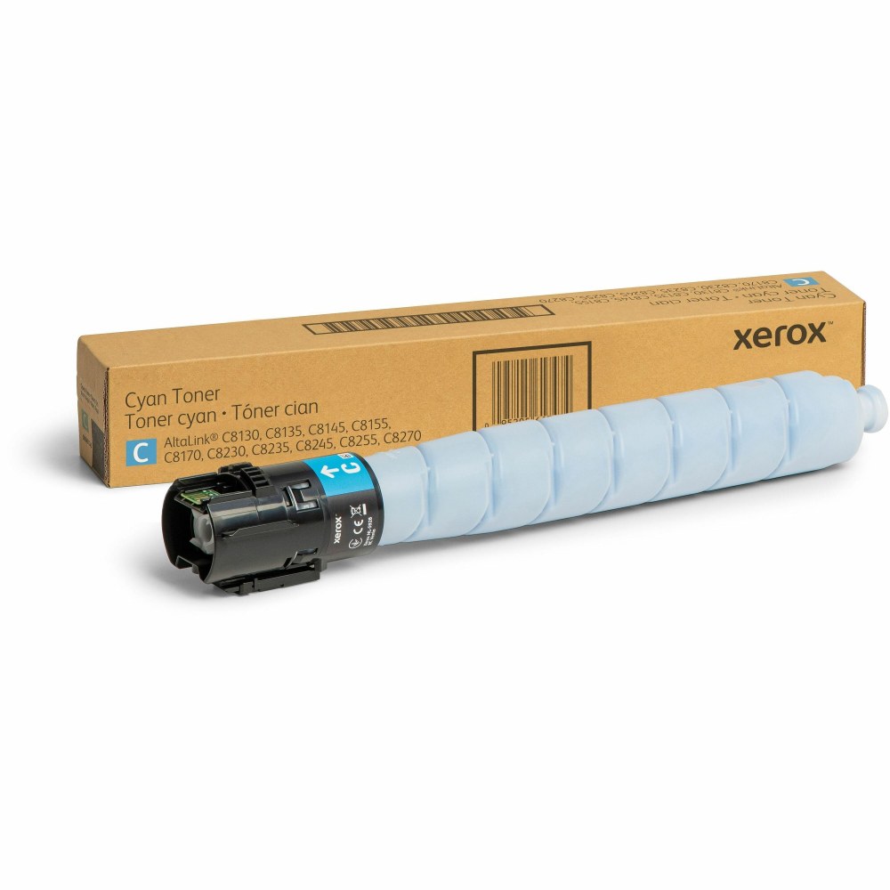Xerox Genuine Xerox AltaLink C8100 Series Color Multifunction Printers? C8200 Series Color Multifunction Printers Cyan Toner Cartridge - 28000 Pages MPN:006R01747