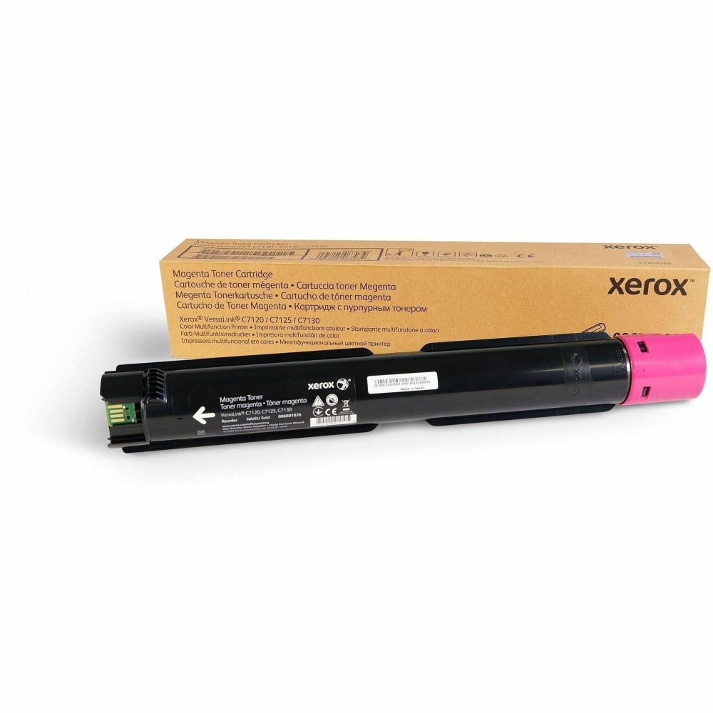 Xerox Genuine Xerox VersaLink C7100 Series Color Multifunction Printers Magenta Extra High capacity Toner Cartridge (18500 Pages) - 006R01826 MPN:006R01826