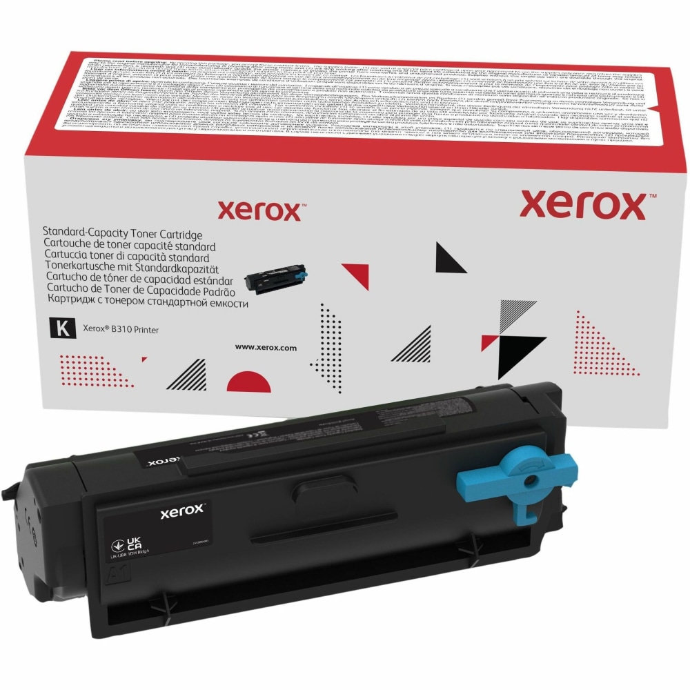 Xerox Genuine Xerox B305 Multifunction Printer B310 Printer, B315 Multifunction Printer Black Standard capacity Toner Cartridge (3000 Pages) MPN:006R04376