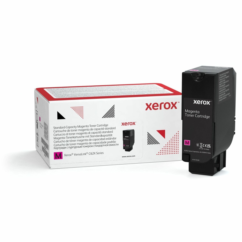 Xerox Genuine Xerox VersaLink C620 Color Printer, C625 Color Multifunction Printer Magenta Standard capacity Toner Cartridge (6000 Pages) MPN:006R04618