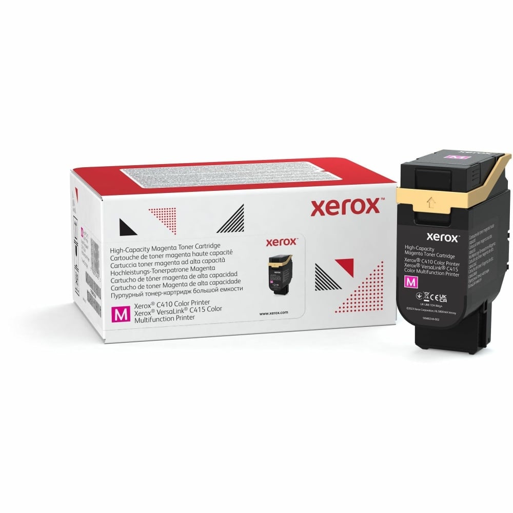 Xerox Genuine Xerox C410 Color Printer, VersaLink C415 Color Multifunction Printer Magenta High capacity Toner Cartridge (7000 Pages) - 006R04687 MPN:006R04687