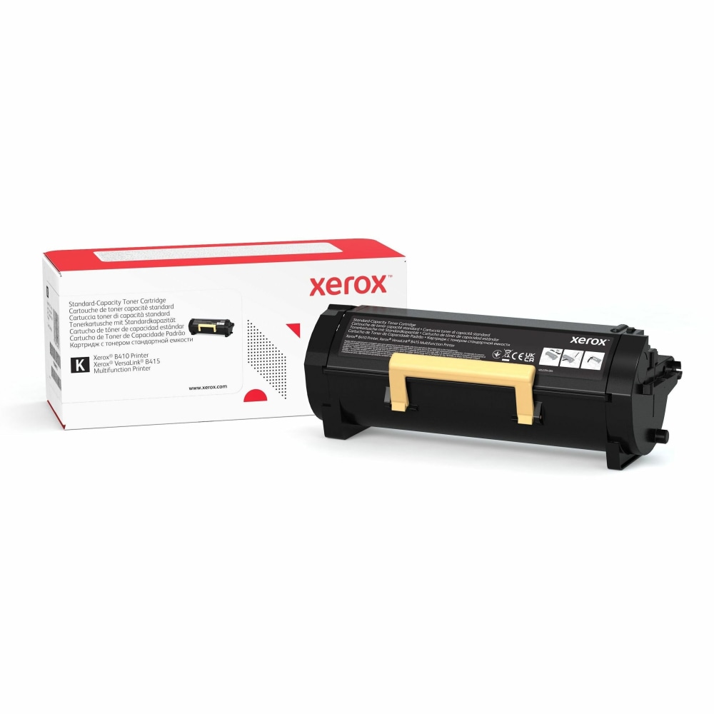 Xerox Genuine Xerox B410 Printer, VersaLink B415 Multifunction Printer Black Standard capacity Toner Cartridge (6000 Pages) - 006R04725 - 6000 Pages MPN:006R04725
