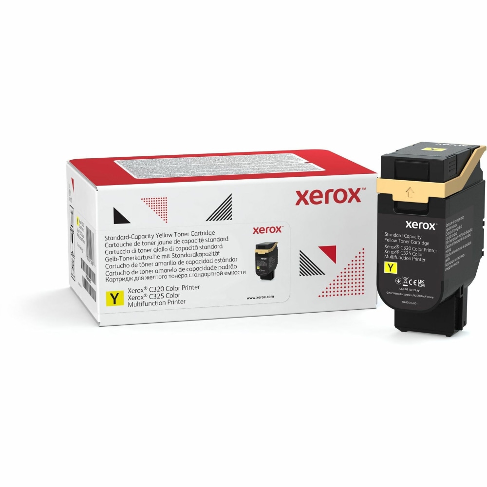 Xerox Genuine Xerox C320 Color Printer, C325 Color Multifunction Printer Yellow Standard capacity Toner Cartridge (1800 Pages) - 006R04822 MPN:006R04822