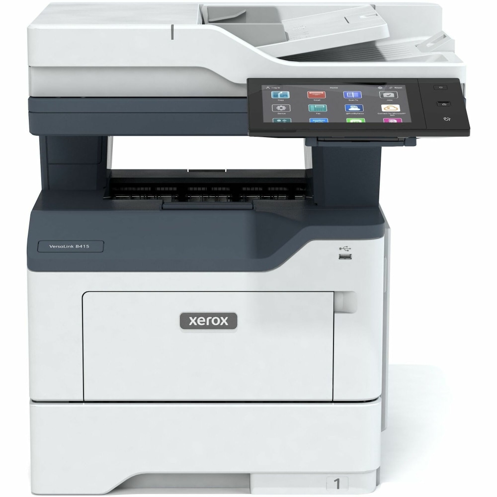 Xerox VersaLink B415 Wired Laser Multifunction Printer - Monochrome - Copier/Email/Fax/Printer/Scanner - B415DN MPN:B415/DN