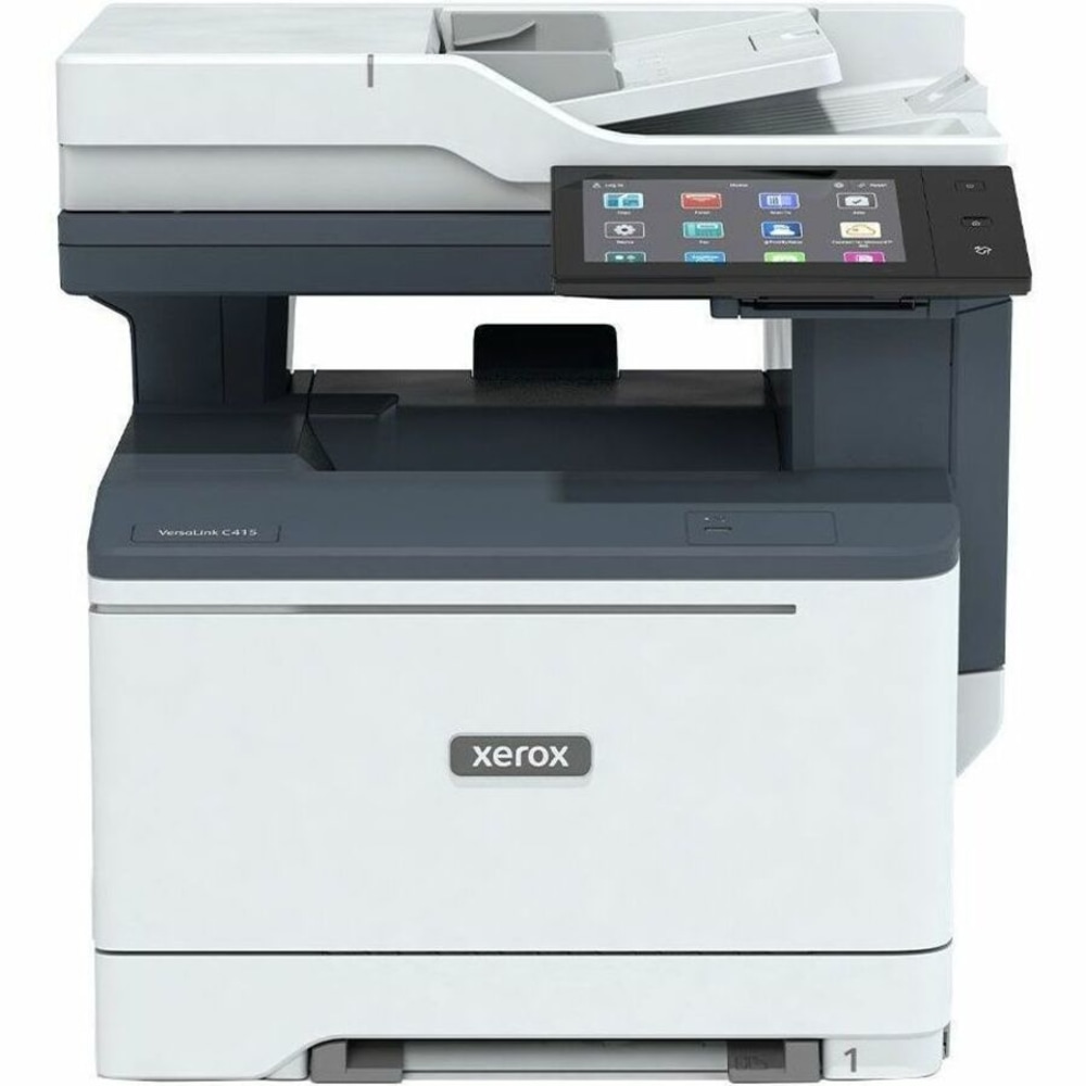 Xerox VersaLink C415 Wired & Wireless Laser Multifunction Printer - Color - Copier/Fax/Printer/Scanner - C415DN MPN:C415/DN