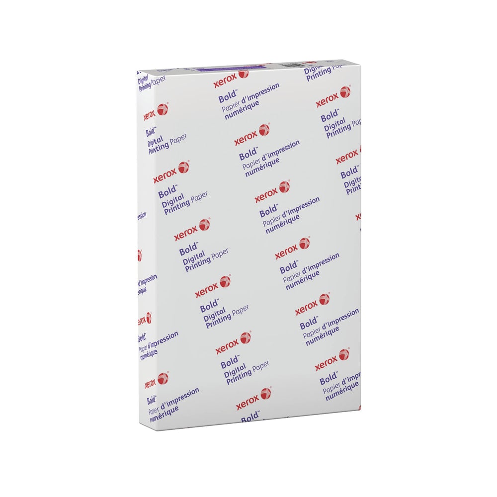Xerox Bold Digital Printing Paper, 1 Ream, Ledger Size (11in x 17in), 100 (U.S.) Brightness, 32 Lb Text (120 gsm), FSC Certified, Ream Of 500 Sheets MPN:3R11765EA